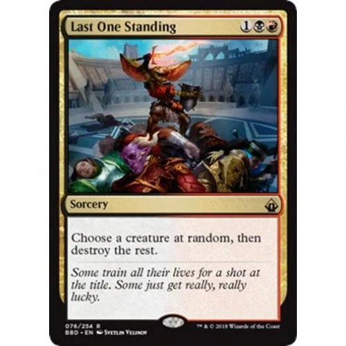Last One Standing (foil)