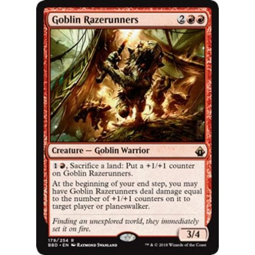 Goblin Razerunners (foil) | Battlebond