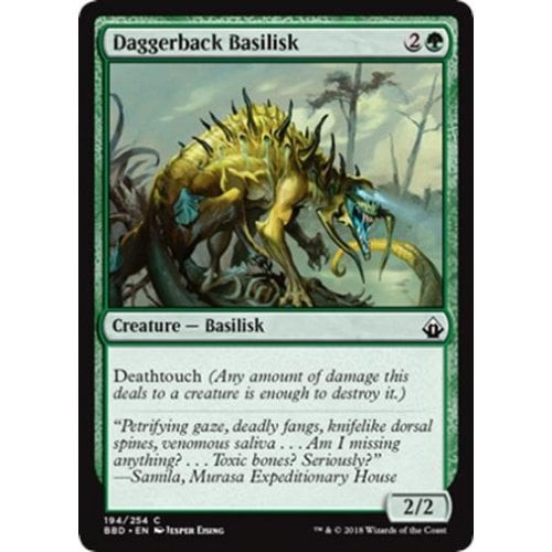 Daggerback Basilisk (foil) | Battlebond