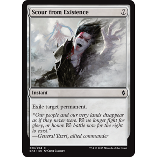 Scour from Existence
