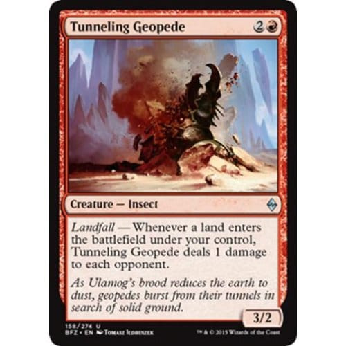 Tunneling Geopede