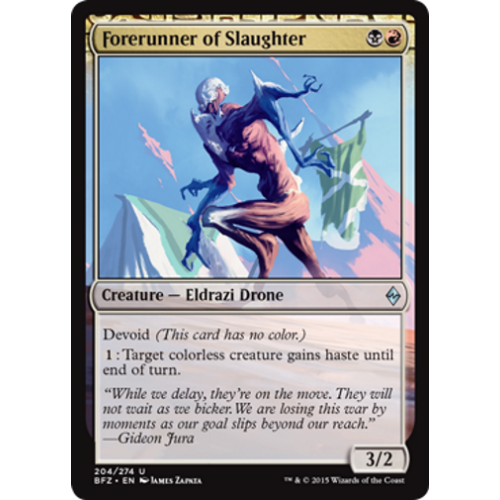 Forerunner of Slaughter