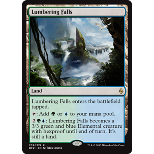 Lumbering Falls | Battle for Zendikar