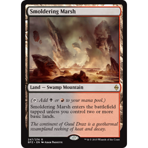 Smoldering Marsh | Battle for Zendikar