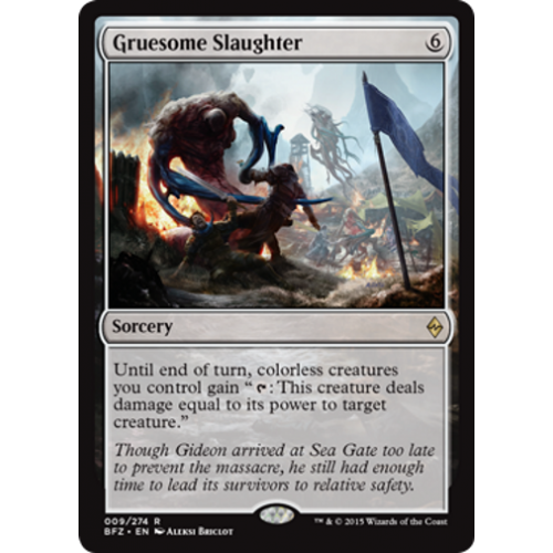Gruesome Slaughter (foil)
