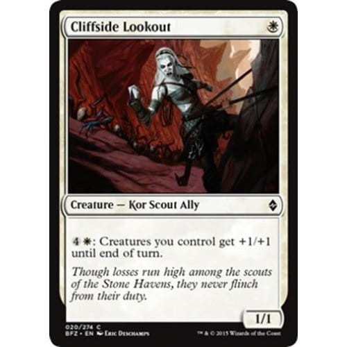 Cliffside Lookout (foil)