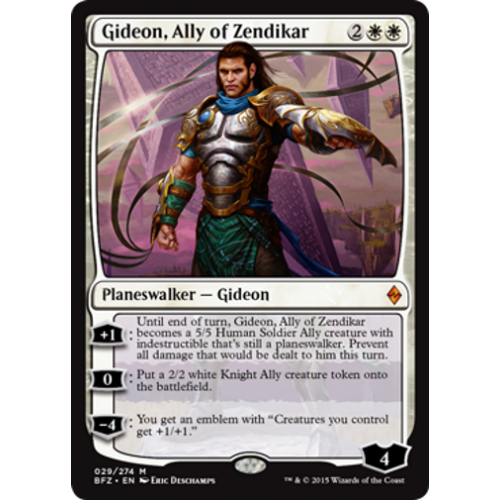 Gideon, Ally of Zendikar (foil)