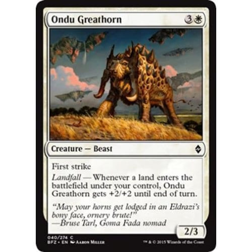 Ondu Greathorn (foil)