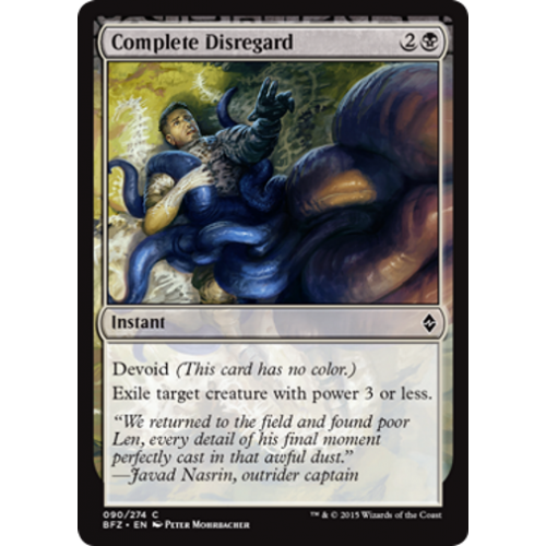 Complete Disregard (foil)