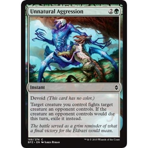 Unnatural Aggression (foil)