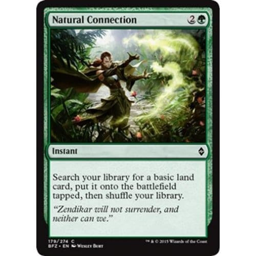 Natural Connection (foil) | Battle for Zendikar