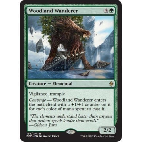 Woodland Wanderer (foil) | Battle for Zendikar