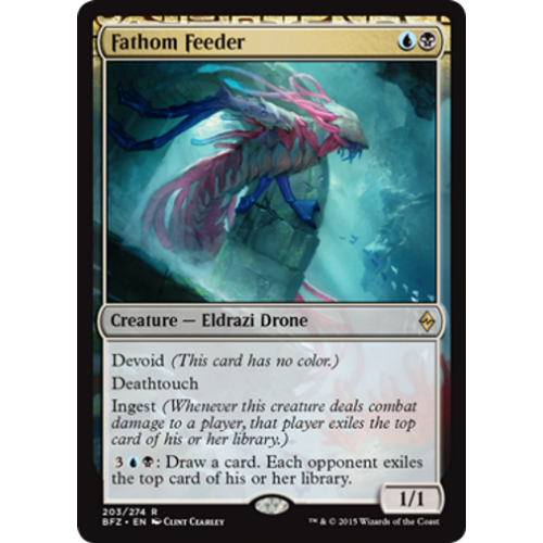 Fathom Feeder (foil) | Battle for Zendikar