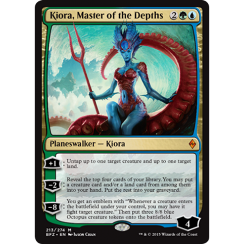 Kiora, Master of the Depths (foil)