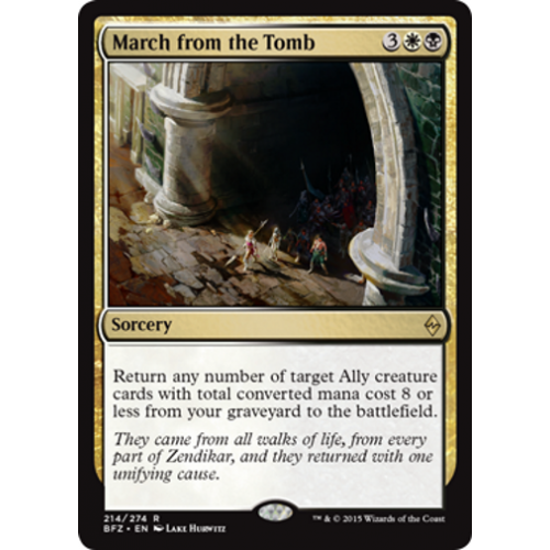 March from the Tomb (foil)