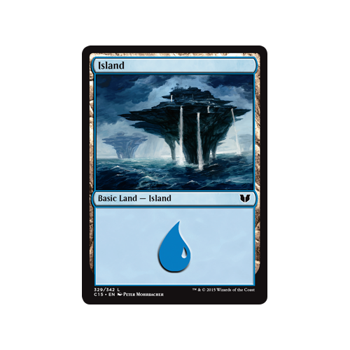 Island #329 | Commander 2015