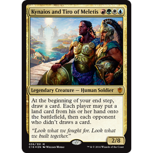 Kynaios and Tiro of Meletis (Oversized Foil)