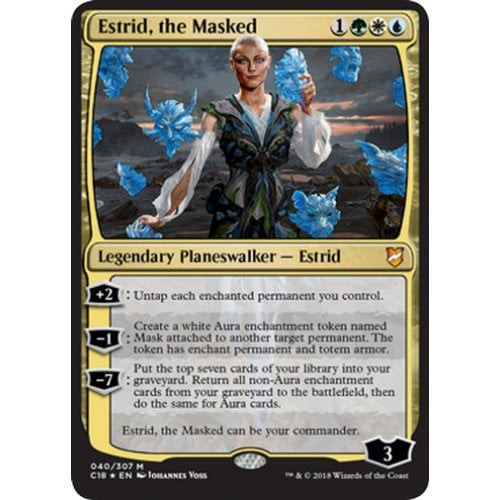 Estrid, the Masked (foil) | Commander 2018