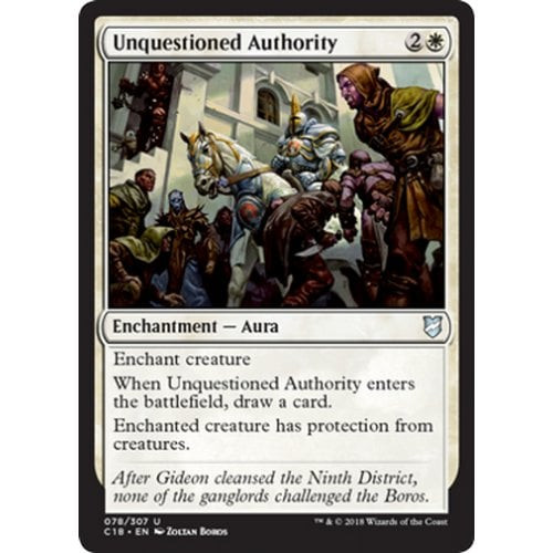 Unquestioned Authority