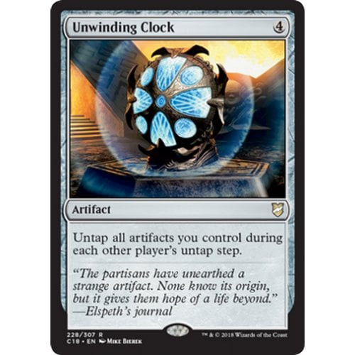 Unwinding Clock | Commander 2018