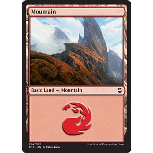 Mountain (#304) | Commander 2018