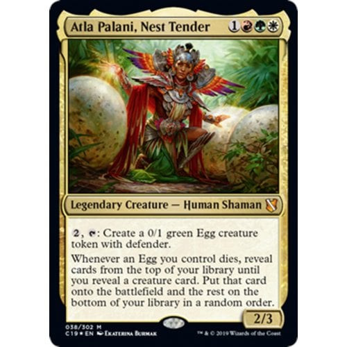 Atla Palani, Nest Tender (foil) | Commander 2019