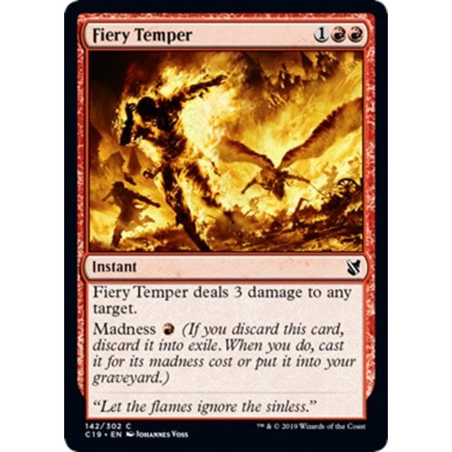 Fiery Temper | Commander 2019