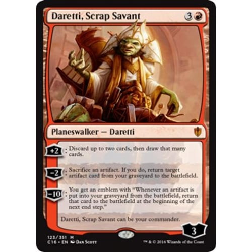 Daretti, Scrap Savant