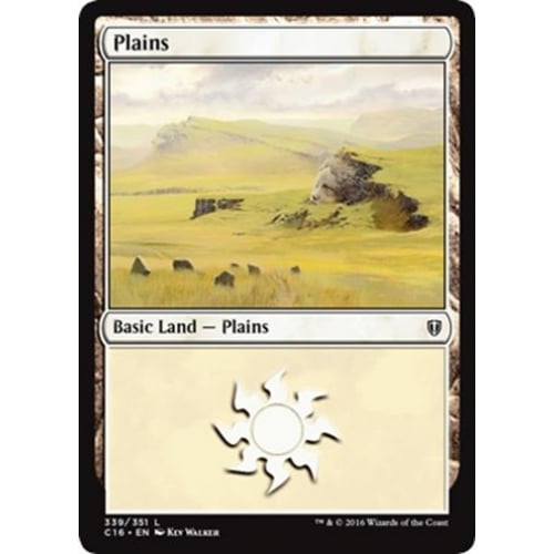 Plains (#339) | Commander 2016