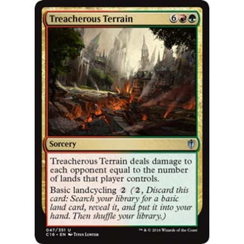 Treacherous Terrain | Commander 2016