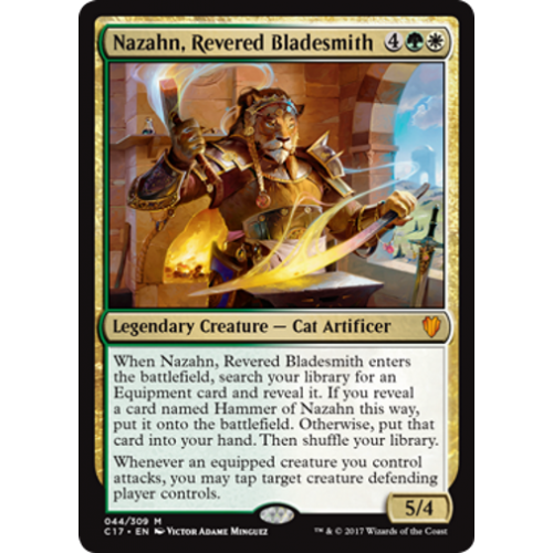 Nazahn, Revered Bladesmith (foil)