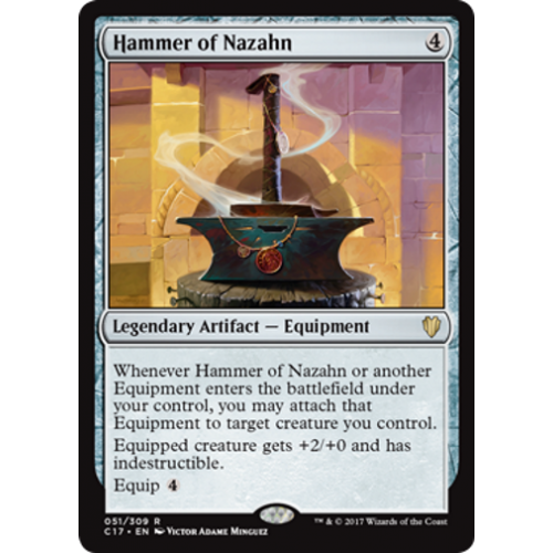 Hammer of Nazahn | Commander 2017