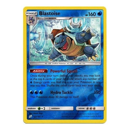 SM Team Up 25/181 Blastoise (Reverse Holo)