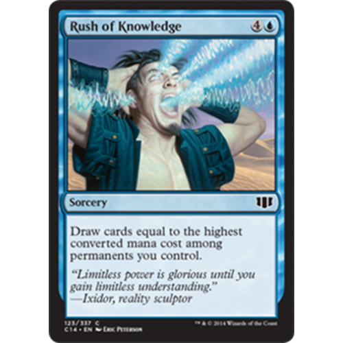 Rush of Knowledge | Commander 2014