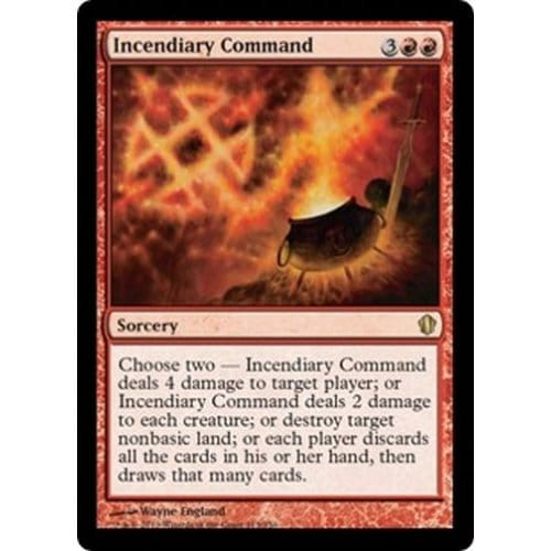 Incendiary Command | Commander 2013