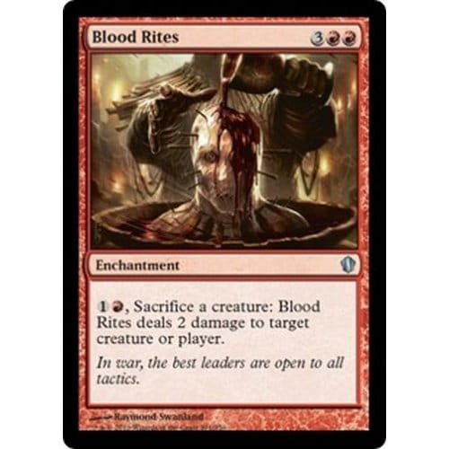 Blood Rites | Commander 2013