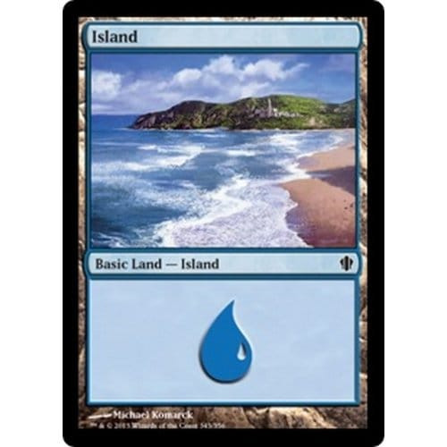 Island (#343) | Commander 2013