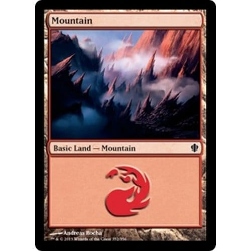 Mountain (#352) | Commander 2013