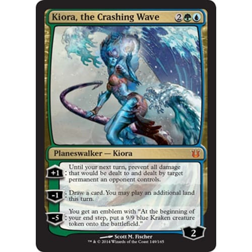Kiora, the Crashing Wave (foil)