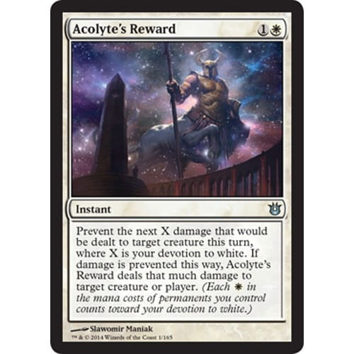 Acolyte's Reward (foil) | Born of the Gods