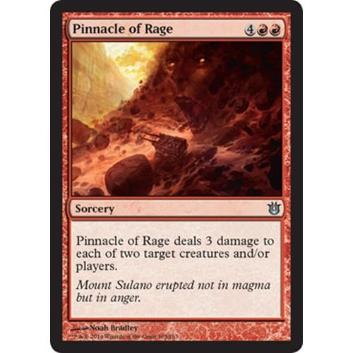 Pinnacle of Rage (foil) | Born of the Gods