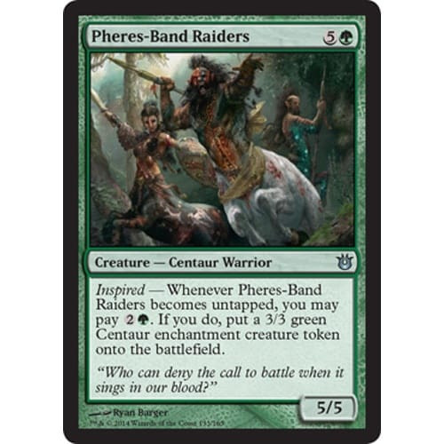 Pheres-Band Raiders (foil) | Born of the Gods