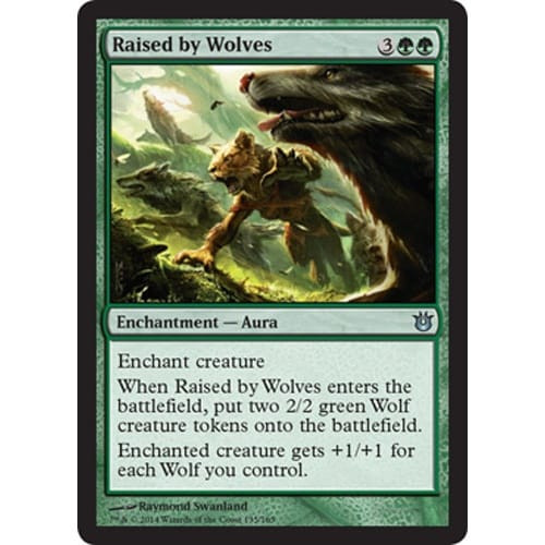 Raised by Wolves (foil) | Born of the Gods