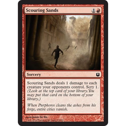 Scouring Sands (foil) | Born of the Gods