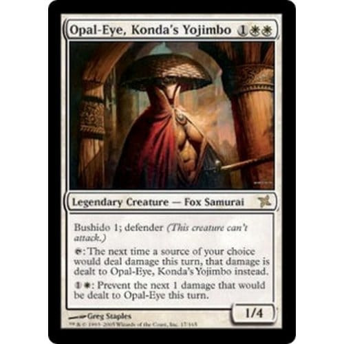 Opal-Eye, Konda's Yojimbo (foil) | Betrayers of Kamigawa