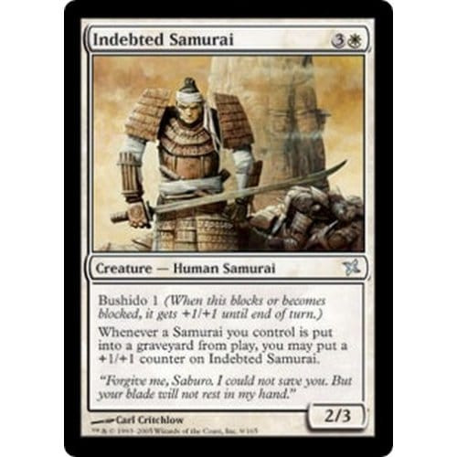 Indebted Samurai (foil) | Betrayers of Kamigawa