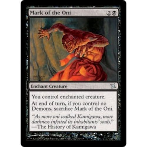 Mark of the Oni (foil)