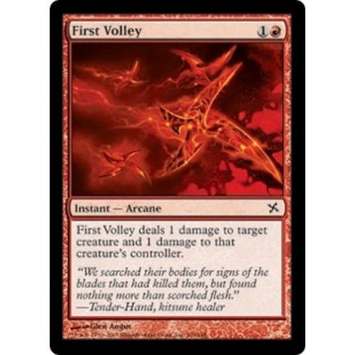 First Volley (foil) | Betrayers of Kamigawa