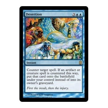 Desertion (Commander's Arsenal foil)