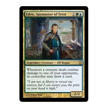 Edric, Spymaster of Trest (Commander's Arsenal foil)